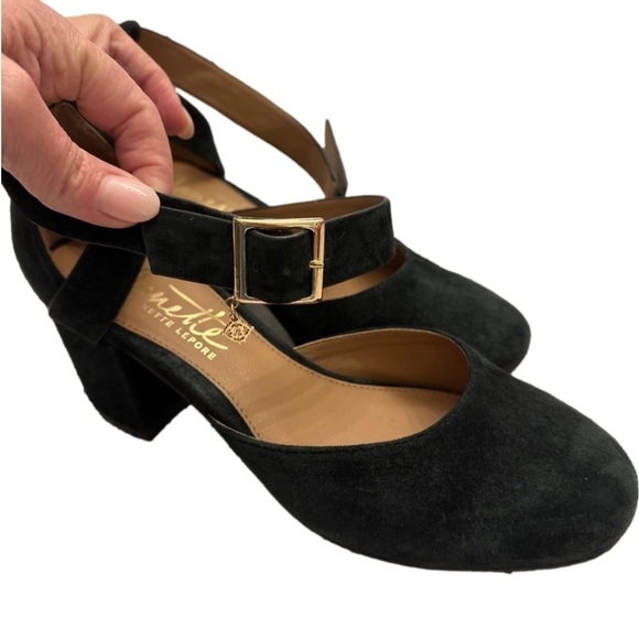 Nanette by Nanette Lepore Demi Block Heels women’s shoes size 5 - Picture 2 of 10